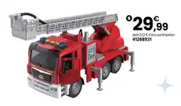 JouéClub Camion de pompiers offre