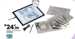 JouéClub Crea & cie tablette à dessin lumineuse offre