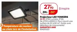Weldom Inspire projecteur led yonkers offre
