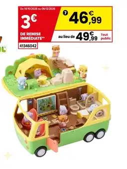 JouéClub Klorofil camping-car de la jungle offre
