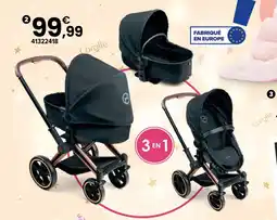 JouéClub Corolle landau cybex priam 3 en 1 noir offre