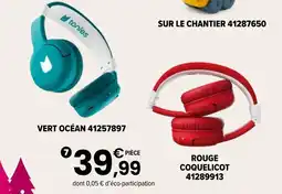 JouéClub Casque audio bluetooth offre