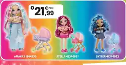JouéClub Rainbow poupée baby-sitter avec bébé offre