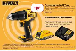 Weldom Dewalt perceuse percussion 18 v nue offre