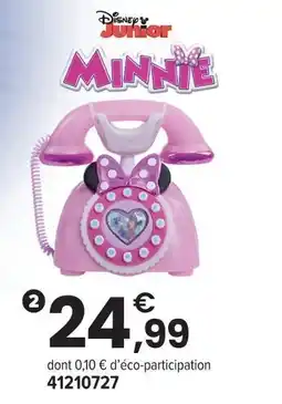JouéClub Disney junior téléphone rotatif appelle-moi offre