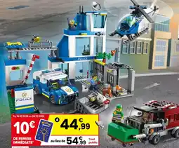 JouéClub Lego 60316 le commissariat de police offre