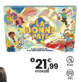 JouéClub La bonne paye offre