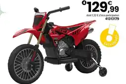 JouéClub Moto cross runruntoys dirt 6 v lithium offre