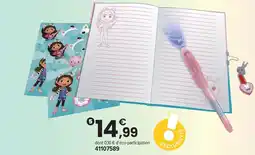 JouéClub Gabby's et la maison magique journal intime et stylo à encre magique offre