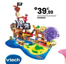 JouéClub Vtech marble rush adventures - super bateau pirate interactif offre