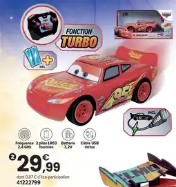 JouéClub Voiture rc mcqueen offre