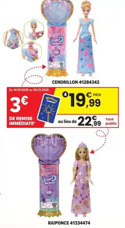 JouéClub Poupée reveal offre