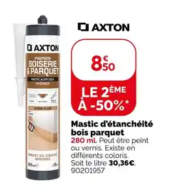 Weldom Axton mastic d'étanchéité bois parquet chêne clair offre