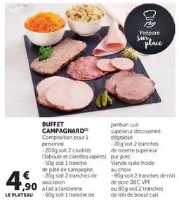 Super U BUFFET CAMPAGNARD offre