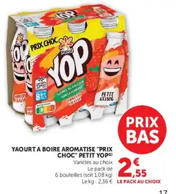 Super U Yoplait YOP offre