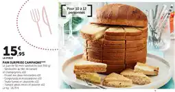 Super U PAIN SURPRISE CAMPAGNE offre