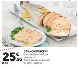 Super U SAUMON FARCI offre