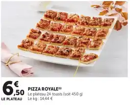 Super U PIZZA ROYALE offre