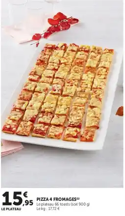 Super U PIZZA 4 FROMAGES offre