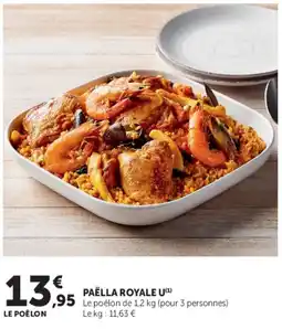 Super U LE POÊLON PAËLLA ROYALE U offre