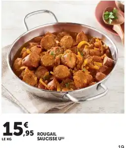 Super U ROUGAIL SAUCISSE offre