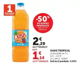Super U Oasis Tropical offre