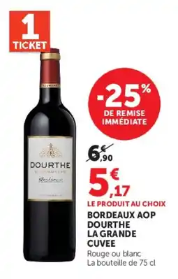 Super U DOURTHE LA GRANDE CUVEE offre