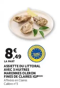 Super U ASSIETTE DU LITTORAL offre