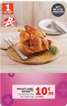 Super U Poulet label rouge offre