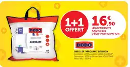 Super U DODO OREILLER AEROSAFE offre