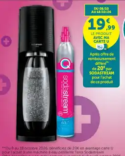 Super U Sodastream Terra offre