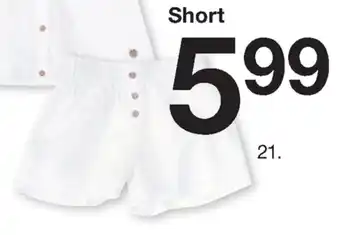 Zeeman Short tailles offre
