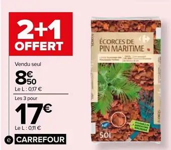 Carrefour Ecorces de pin carrefour offre