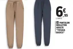E.Leclerc TISSAIA PANTALON MOLLETON offre