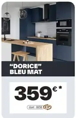Brico Dépôt Dorice bleu mat offre
