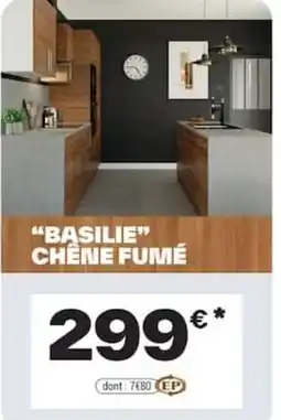 Brico Dépôt Basilie chêne fumé offre