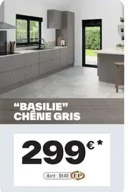 Brico Dépôt BASILIE CHÊNE GRIS offre