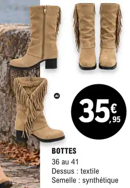 E.Leclerc Bottes offre