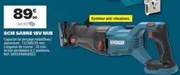 Brico Dépôt Erbauer SCIE SABRE 18V NUE offre
