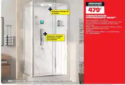 Brico Dépôt Cabine de douche hydromassante smart offre