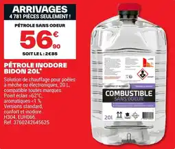 Brico Dépôt PÉTROLE INODORE offre