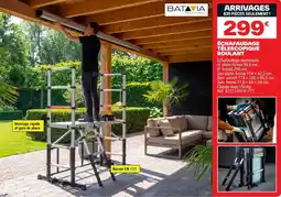 Brico Dépôt BATAVIA Échafaudage télescopique roulant offre