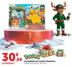 Hyper U Pokémon CALENDRIER DE L'AVENT POKÉMON offre