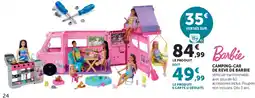 Hyper U Barbie CAMPING-CAR DE RÊVE DE BARBIE offre
