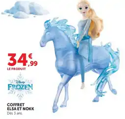 Hyper U Disney FROZEN COFFRET ELSA ET NOKK offre