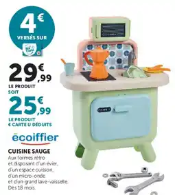 Hyper U ecoiffier CUISINE SAUGE offre