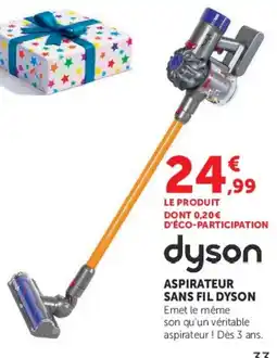 Hyper U Dyson Aspirateur sans fil offre