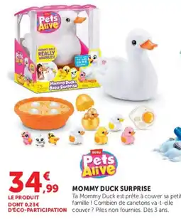 Hyper U Pets Alive Mommy Duck Surprise offre