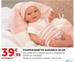 Hyper U POUPON BABYTO ELEGANCE offre