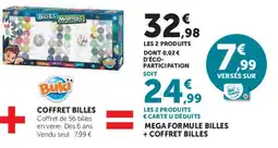 Hyper U Buki coffret billes offre